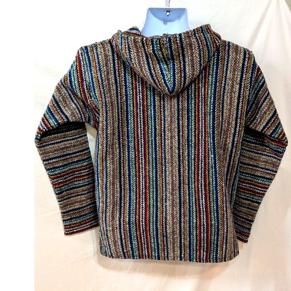 Vintage Earth Baja Hippie Pullover Size S - Picture 2 of 9